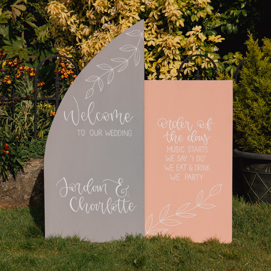 Wedding Signage: What should I have on my day?