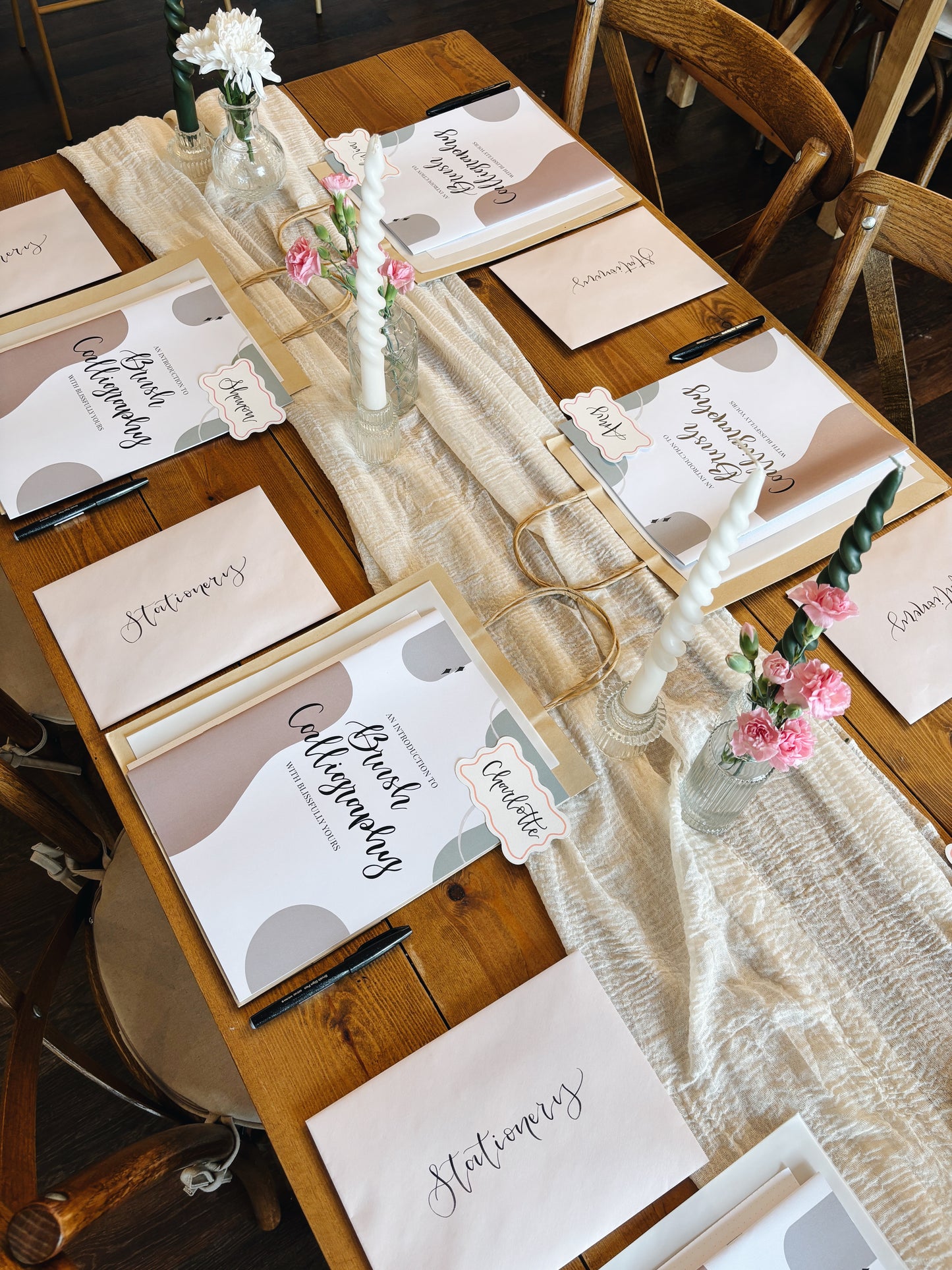 Mothers Day Brush Calligraphy Workshop - Oad St, 13th March, 10:30-12:30