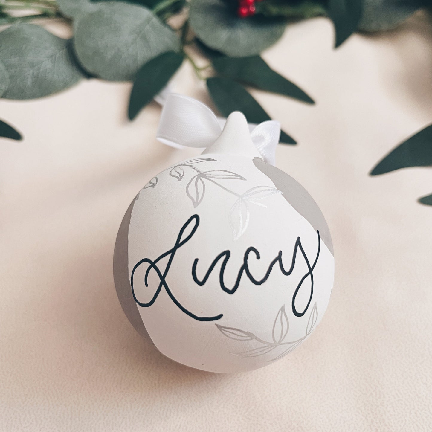 Personalised 3D Ceramic Bauble