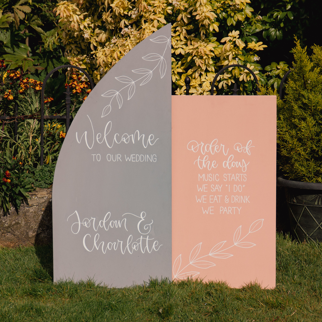 Wedding Signage: What should I have on my day?