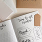 Beginners Brush Calligraphy Workbook Kit