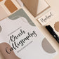 Beginners Brush Calligraphy Workbook Kit