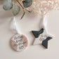 Star Personalised Ceramic Bauble