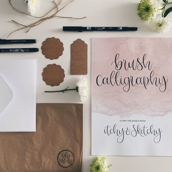 Top calligraphy tips for beginners — Cosy Craft Club