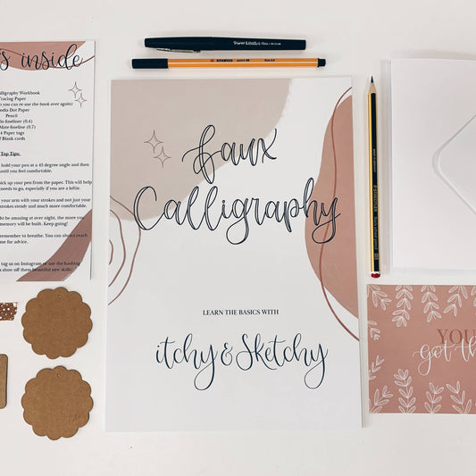 Beginner Calligraphy Kits – Blissfully Yours